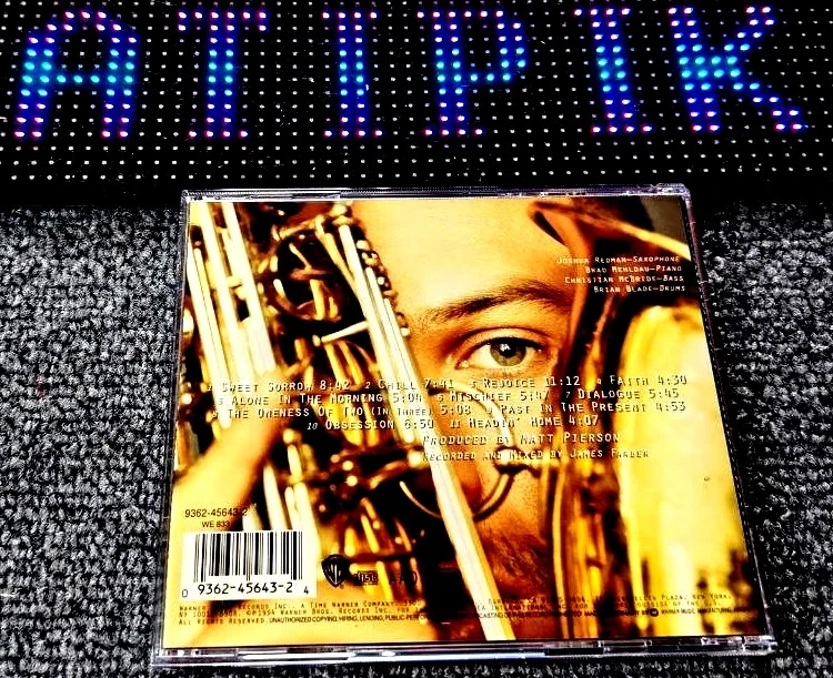 🎷 Joshua Redman - Quartet Moodswing - Rare Import Jazz CD📀 – photo 2